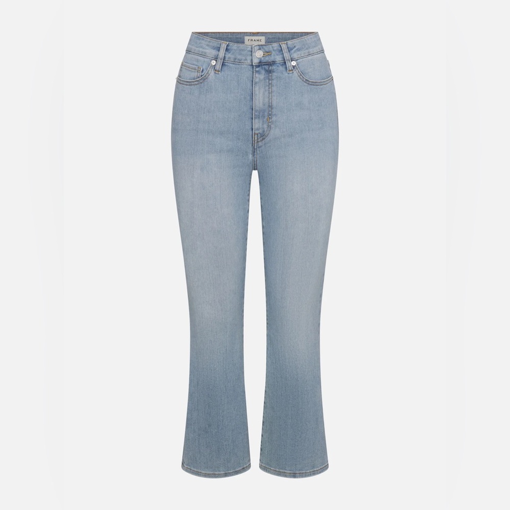 Frame Denim Le Crop High-Rise Mini Boot Crop Jeans. - Picture 10 of 10